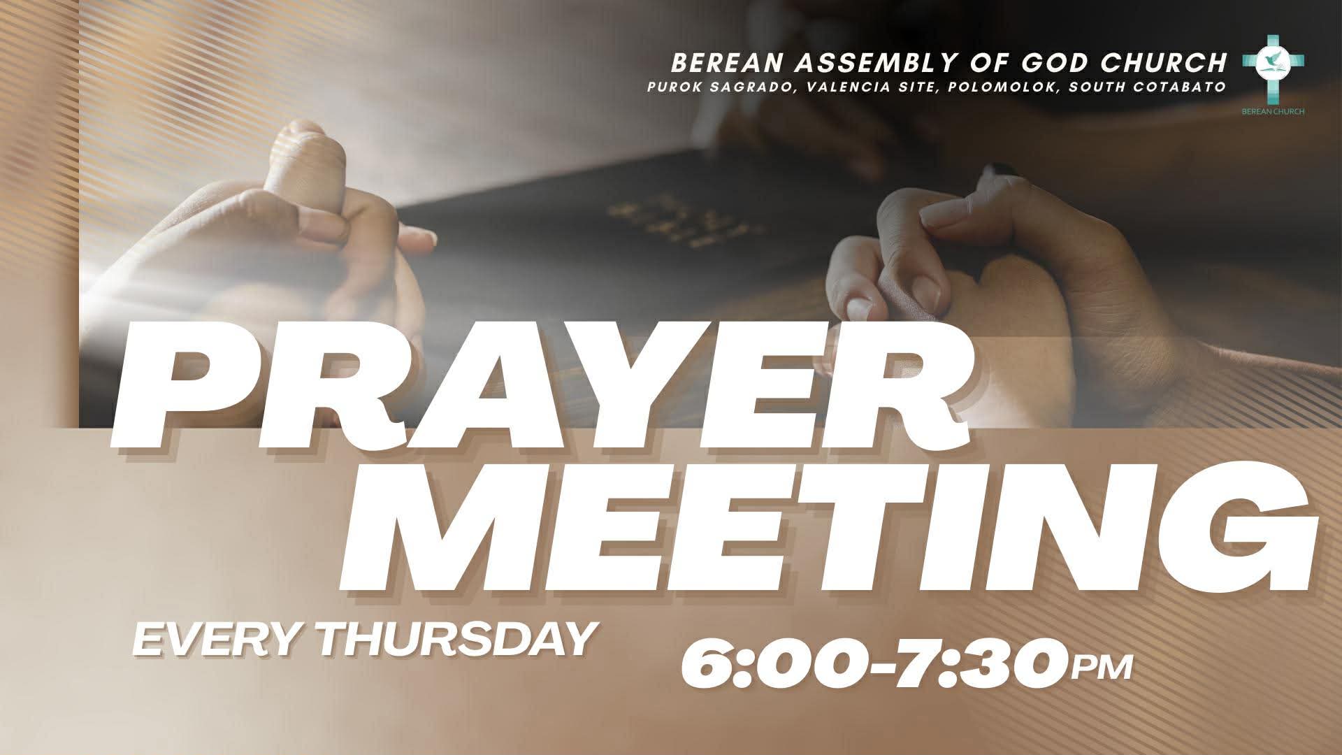 Prayer Meeting